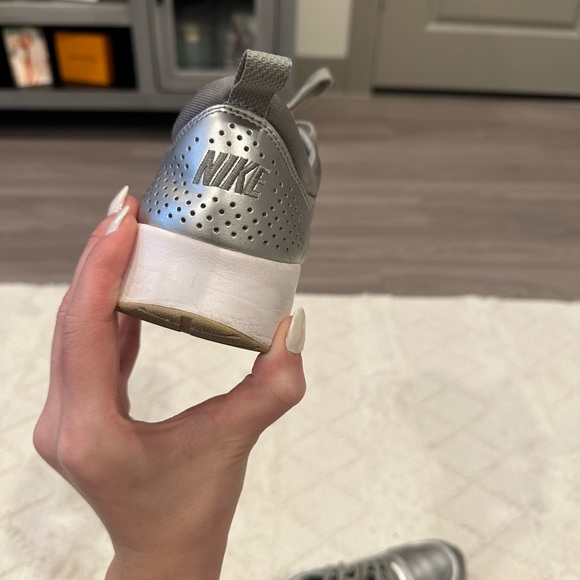 Nike Air Max Thea Silver Sneakers - Picture 6 of 7